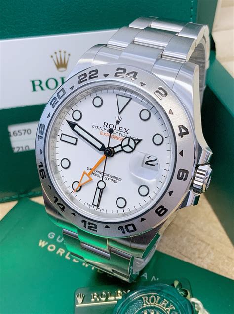 rolex explorer 2w|rolex explorer 2 42mm white.